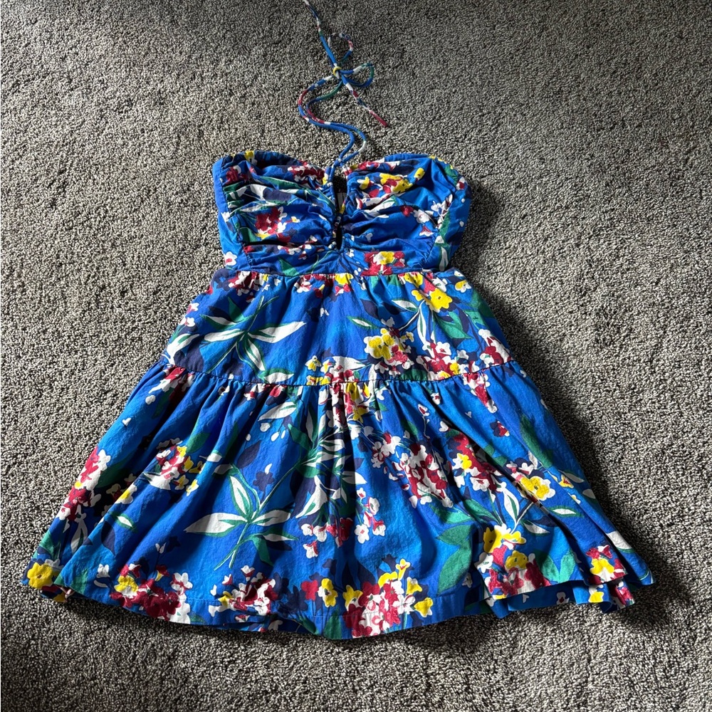 Anthropologie Emily Halter Mini Dress
